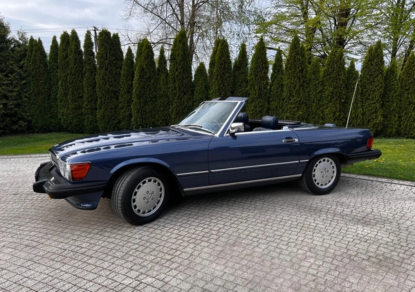 Mercedes-Benz SL cena 149000 przebieg: 77000, rok produkcji 1989 z Łódź małe 79